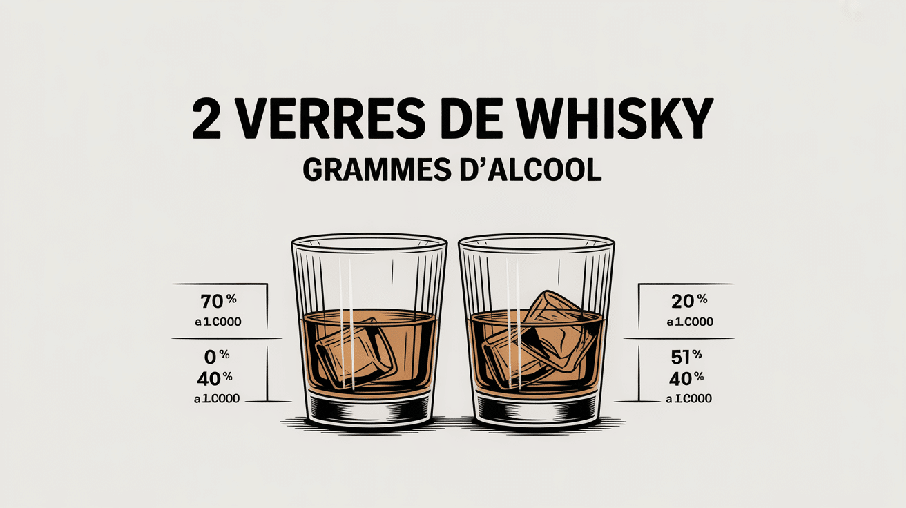 2 verres de whisky combien de gramme visuel explicatif