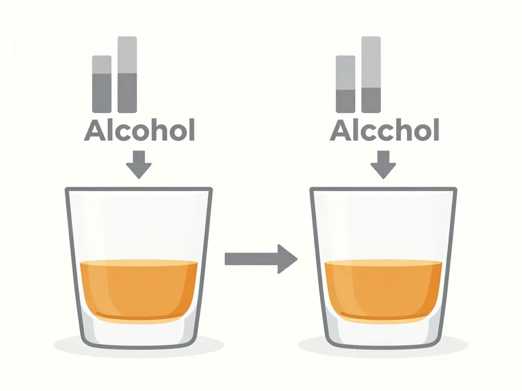 2 verres de whisky combien de gramme diagramme alcool