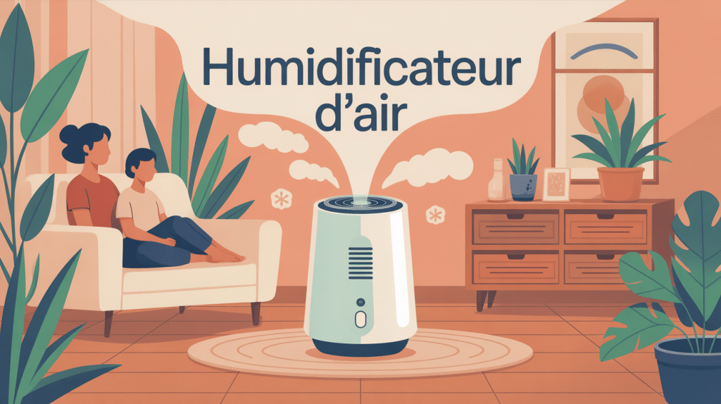 À quoi sert un humidificateur d air, illustration confort et bien-être dans une pièce
