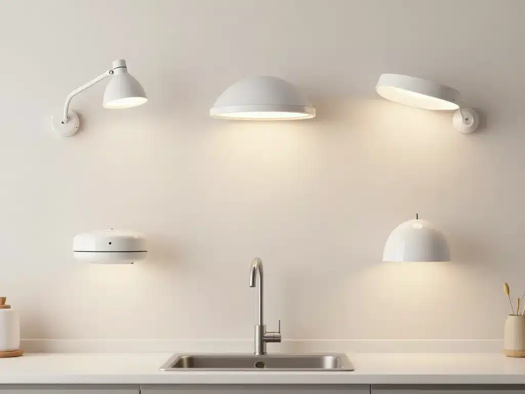 applique murale cuisine évier différents modèles