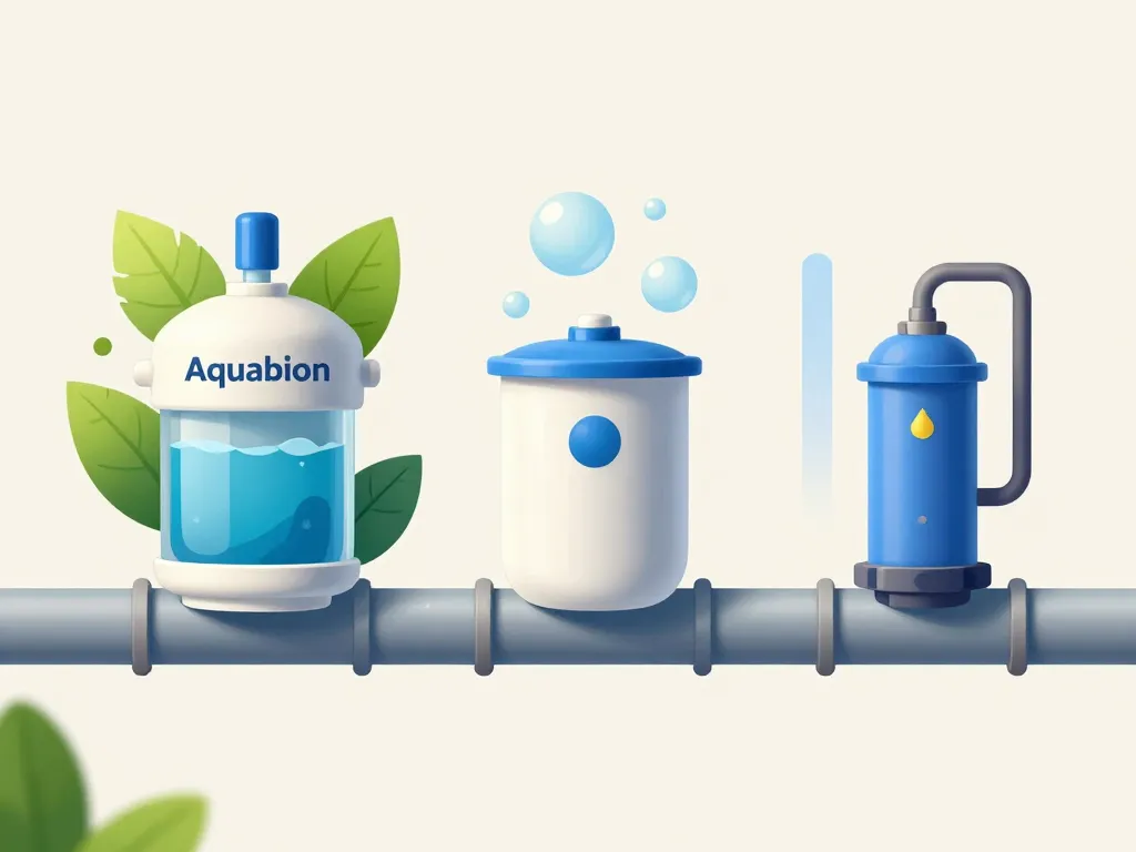 Aquabion avis comparaison avec adoucisseur et système magnétique