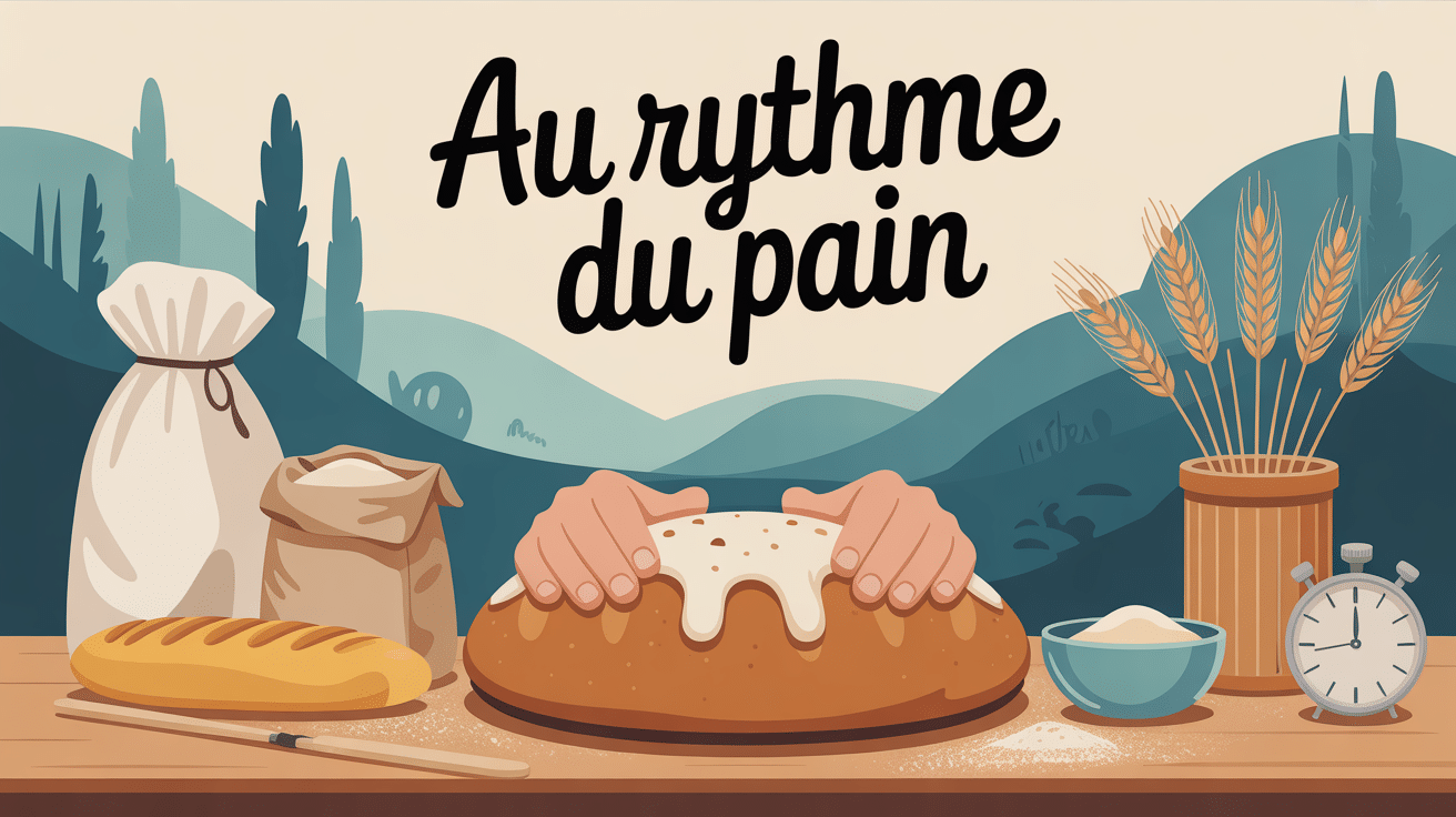 illustration globale au rythme du pain fournil artisanal