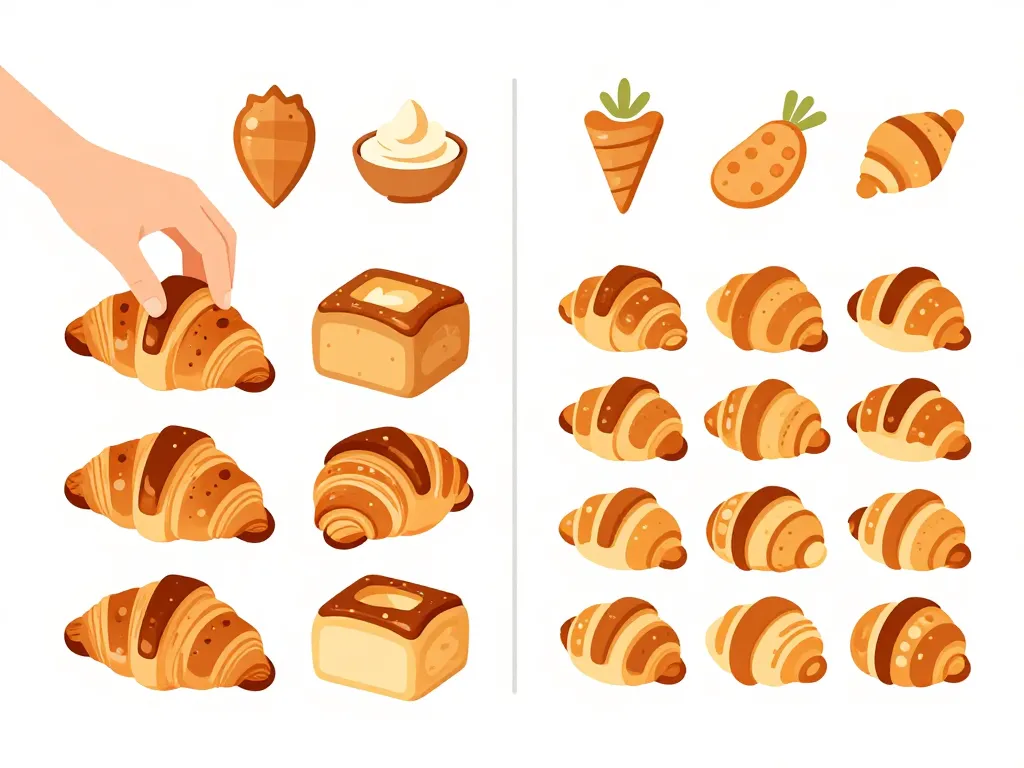 viennoiserie artisanale industrielle comparaison croissant brioche