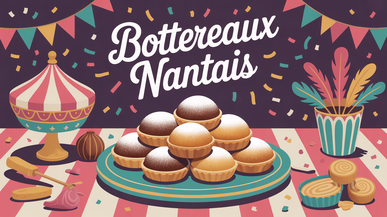 bottereaux nantais recette en illustration festive de carnaval