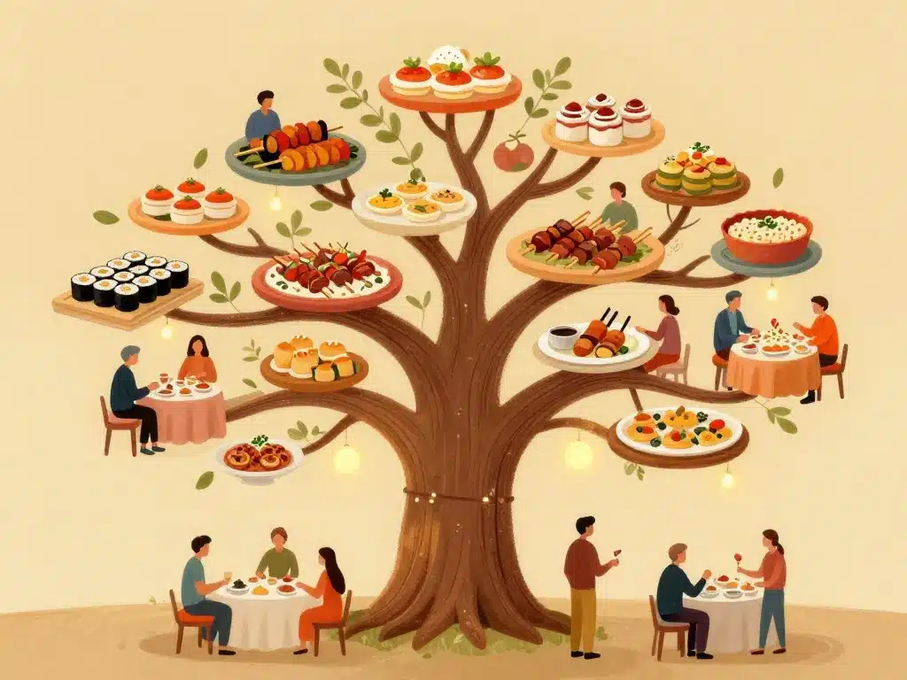 Buffet à volonté Lyon guide des types de buffets disponibles