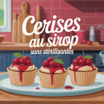 cerises au sirop sans stérilisation bocaux artisanal