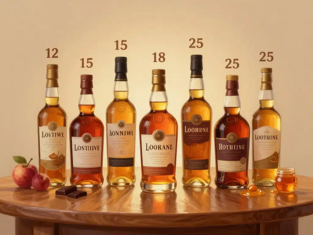 gammes chivas bouteilles dégustation