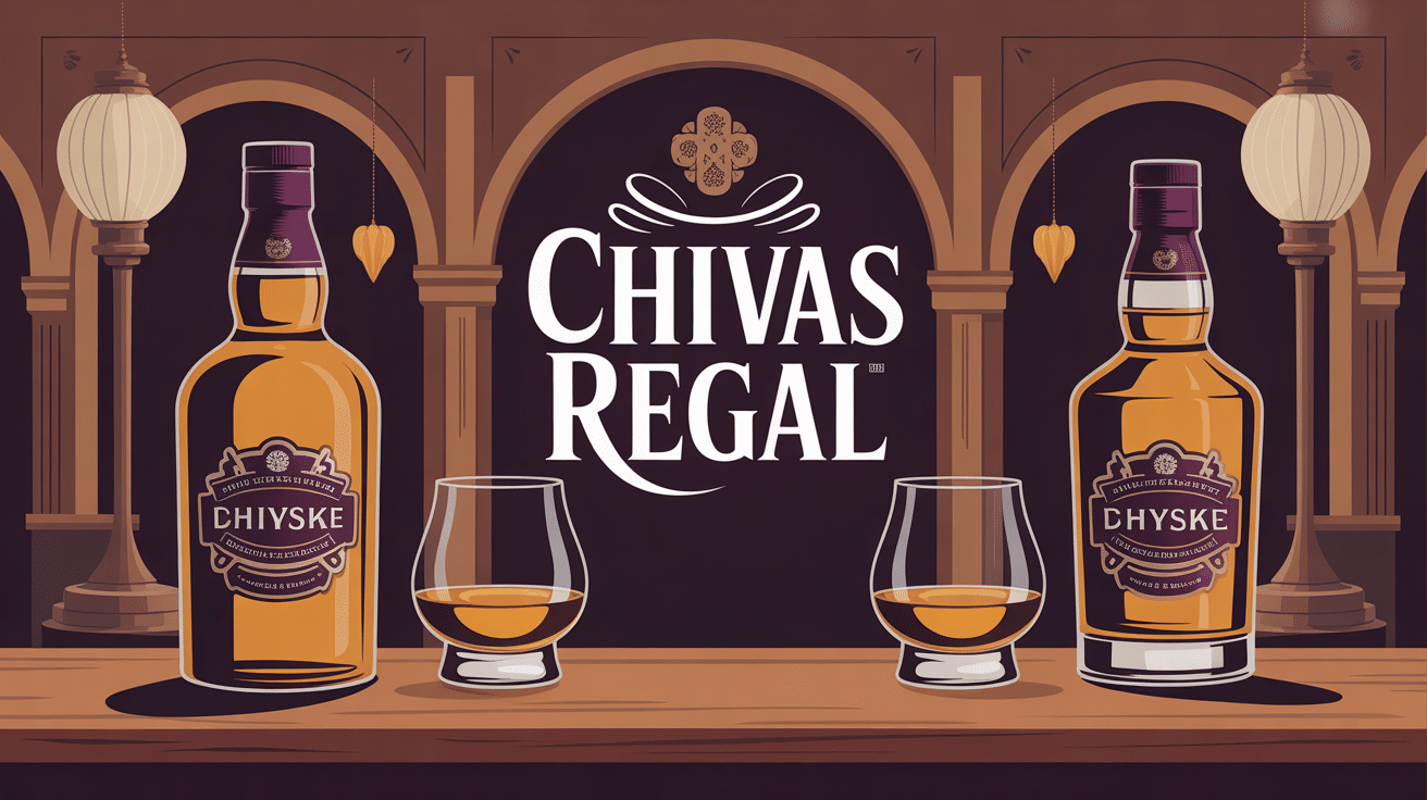 illustration premium chivas regal whisky