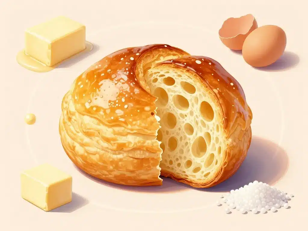 anatomie chouquette ingrédients texture