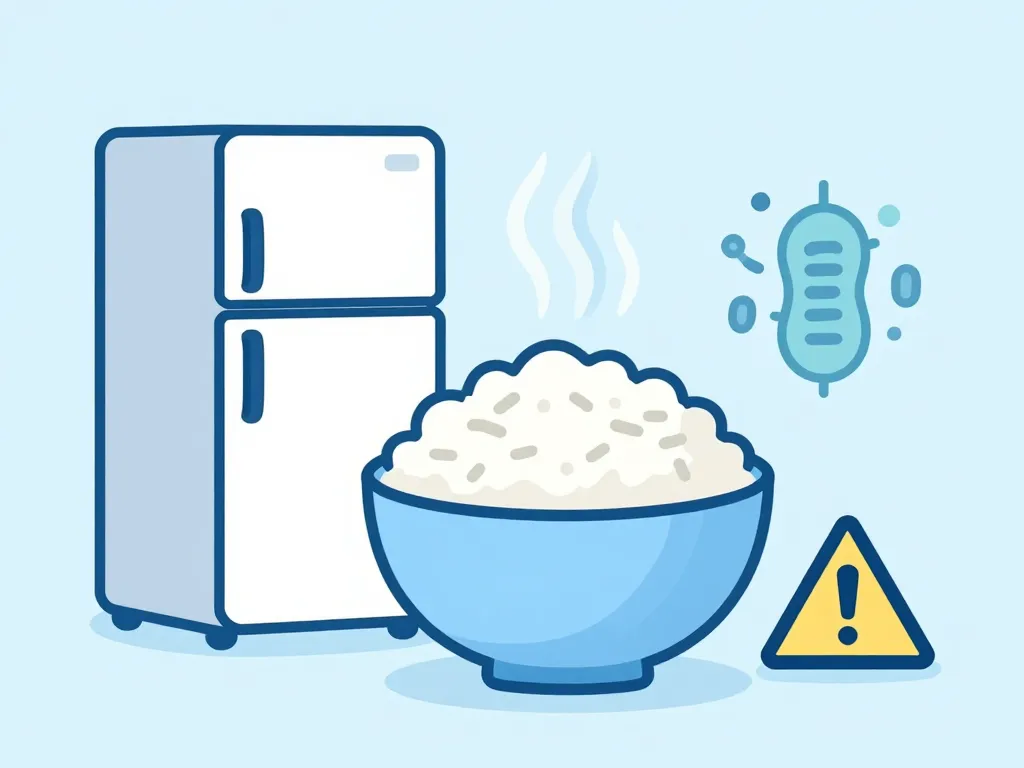 comment réchauffer du riz risques et conservation schéma