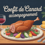 confit de canard accompagnement plat traditionnel français