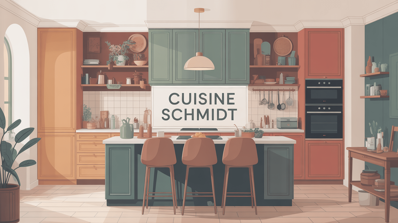 Cuisine Schmidt avis image vectorielle moderne