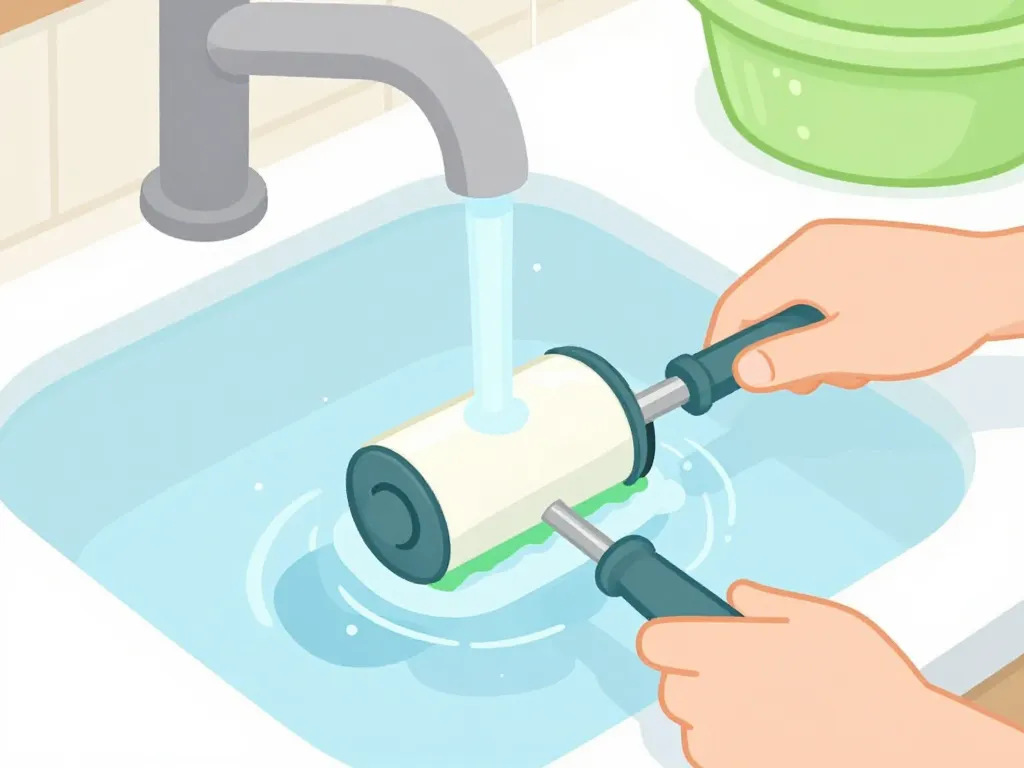 dreame h12 pro laisse des traces nettoyage rouleau et réservoir