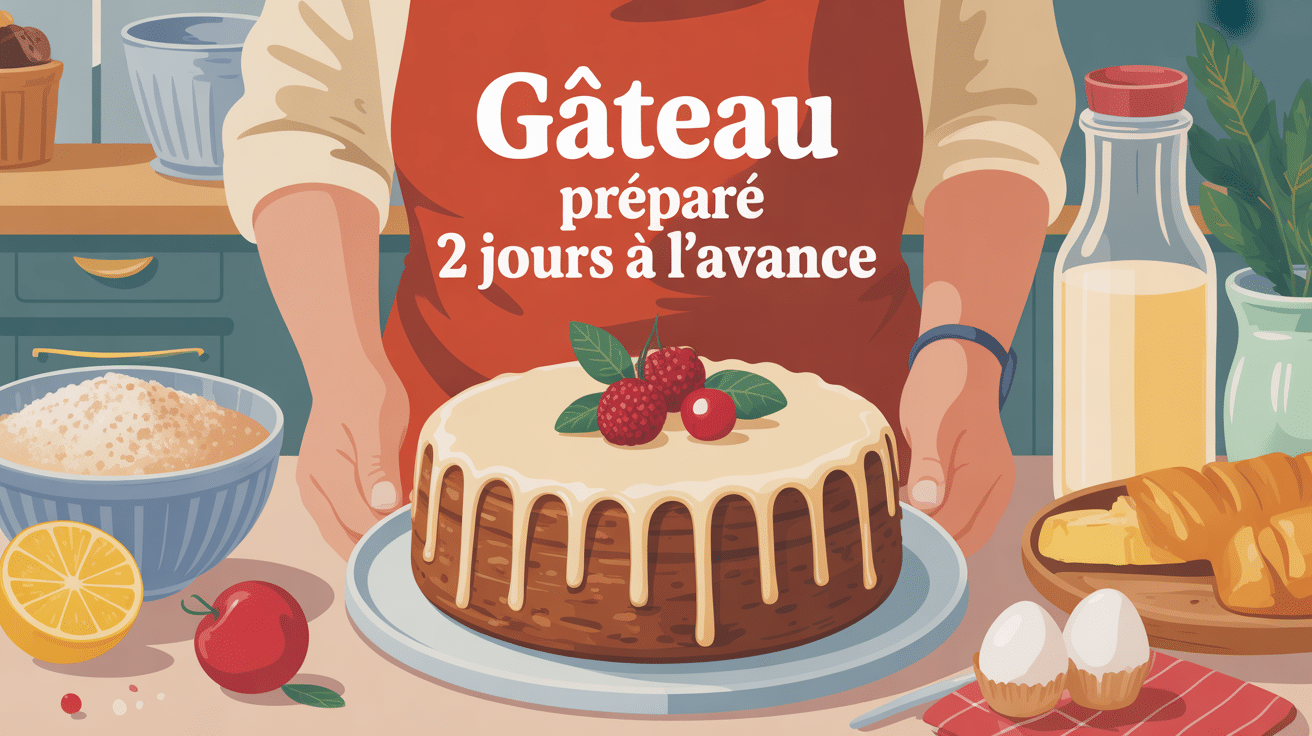 Faire un gateau 2 jours à l'avance image gâteau ingrédients