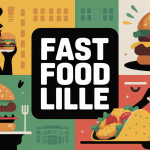illustration fast food lille diversité burgers tacos poulet frit