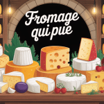 plateau de fromage qui pue français européen ambiance cave