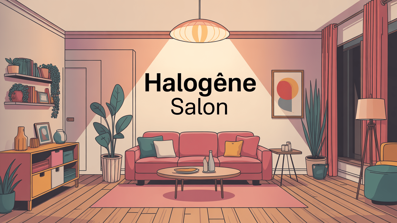 halogene salon lampadaire design convivial