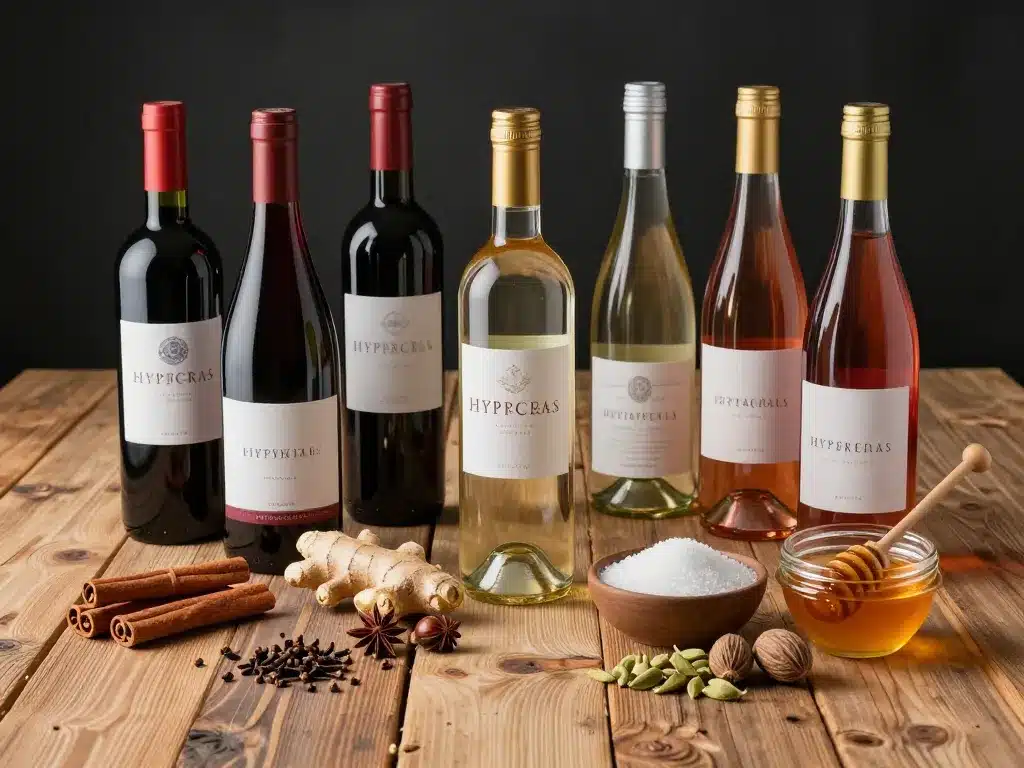 ingrédients hypocras vin épices miel