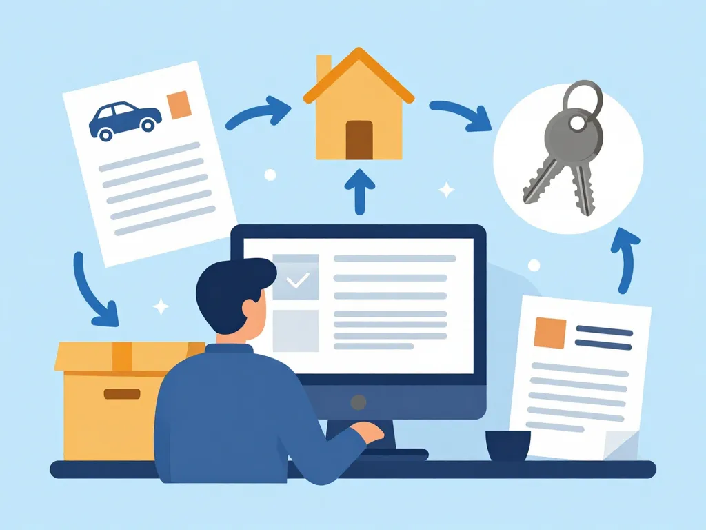 je déménage dans un autre département formalités administratives clés