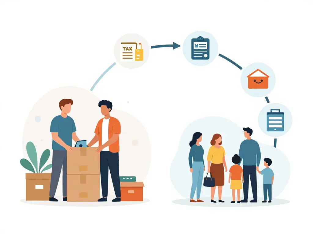 je déménage dans un autre département impacts administratifs et sociaux