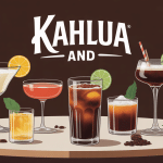 cocktails kahlua and verres élégants