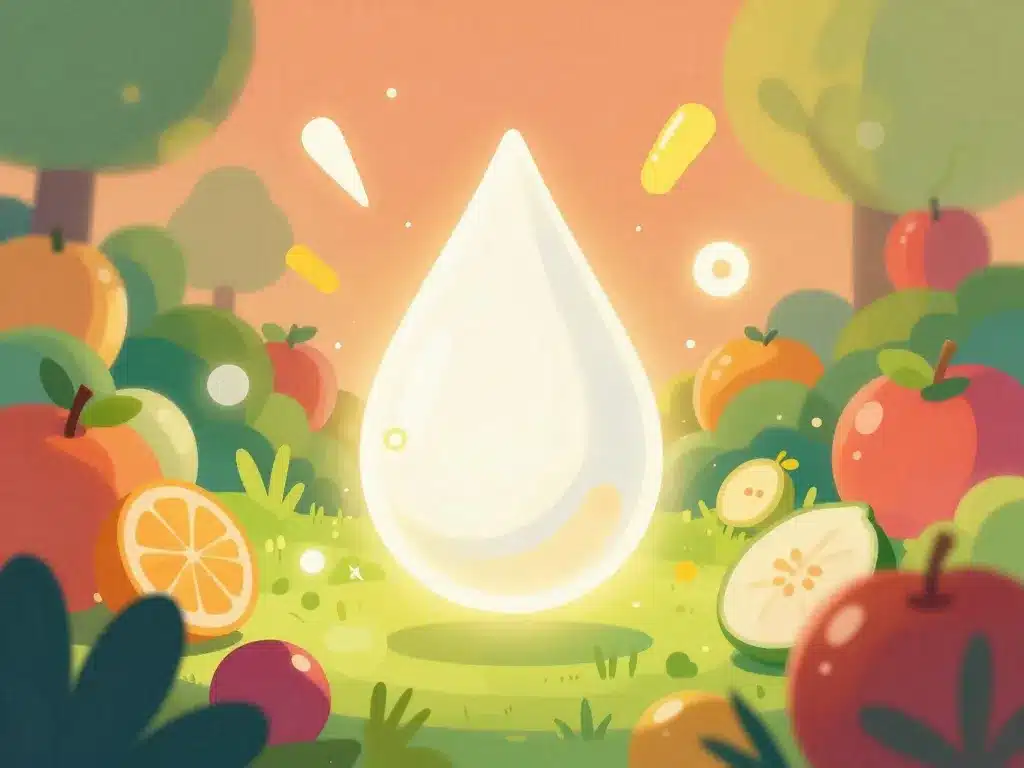 lait cru symboles santé goût nutriments colorés