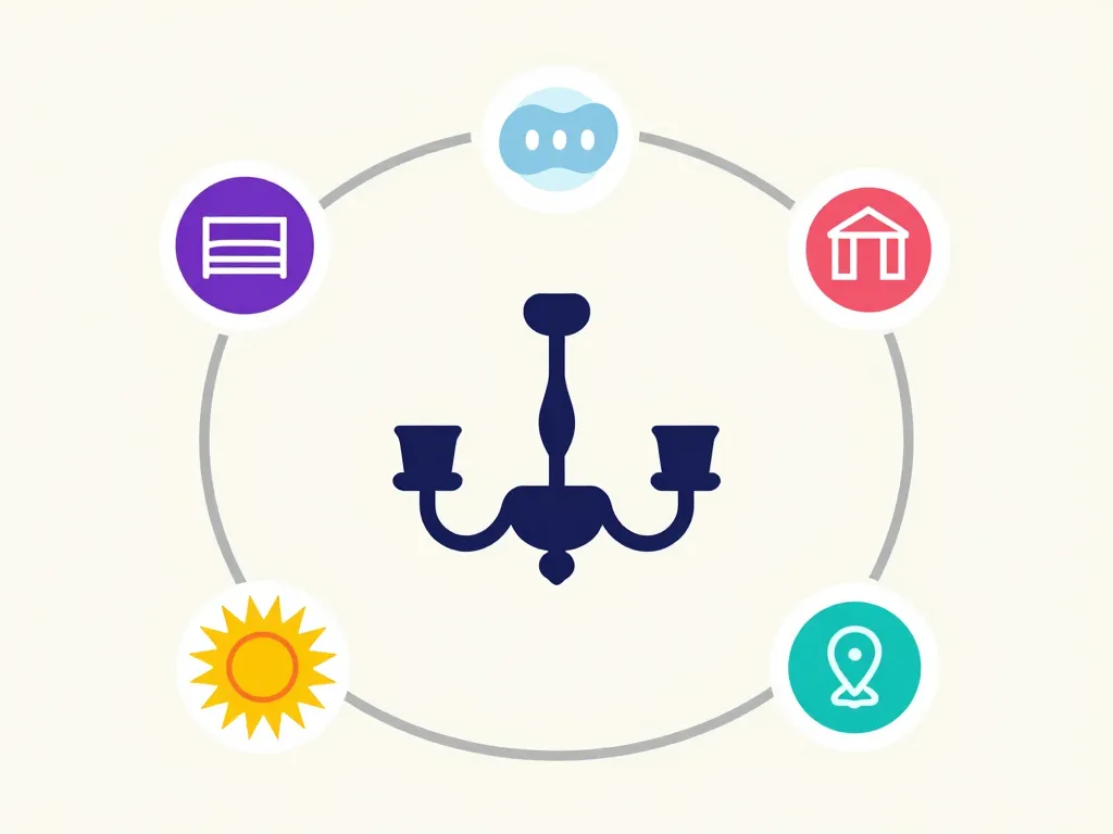 lustre chambre ado schéma décisionnel choix éclairage