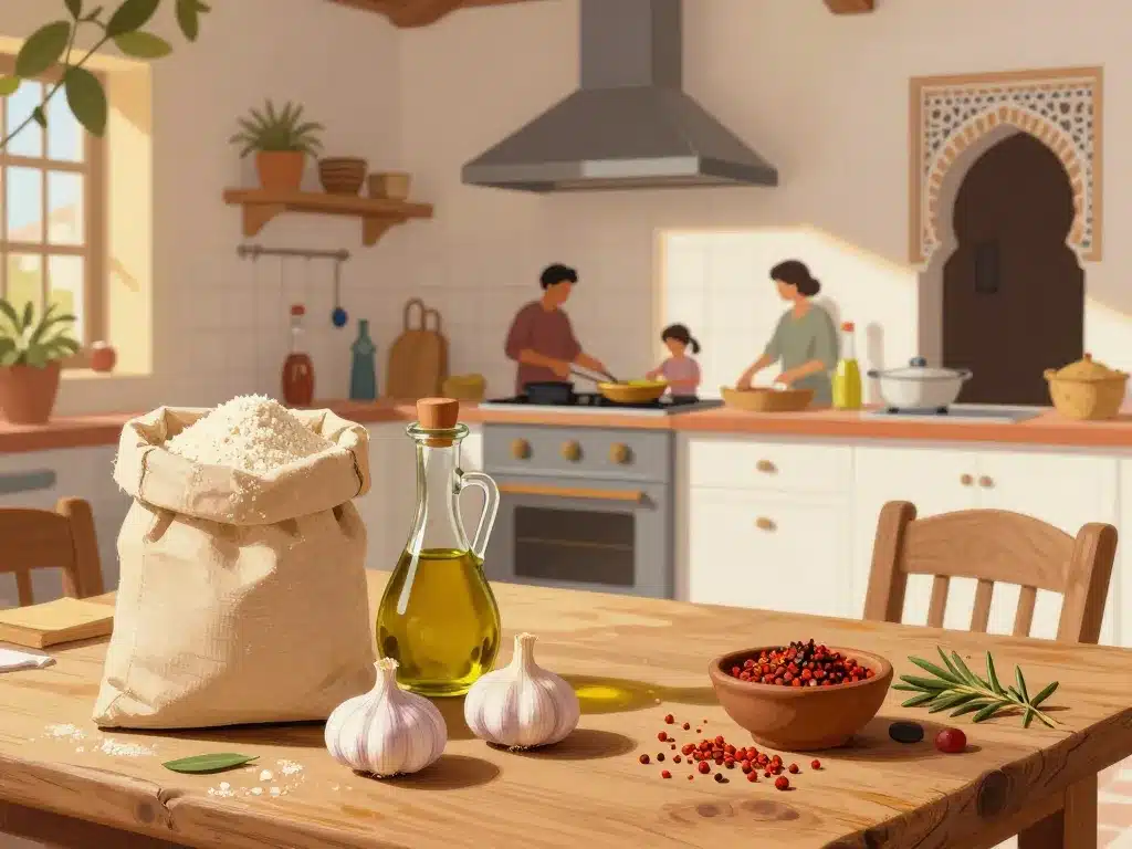 migas recette pied noir cuisine méditerranéenne espagnole nord-africaine