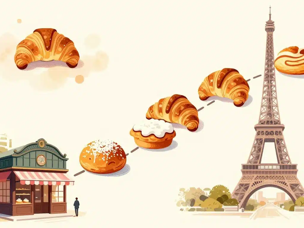 origines viennoiserie croissant krona autriche france