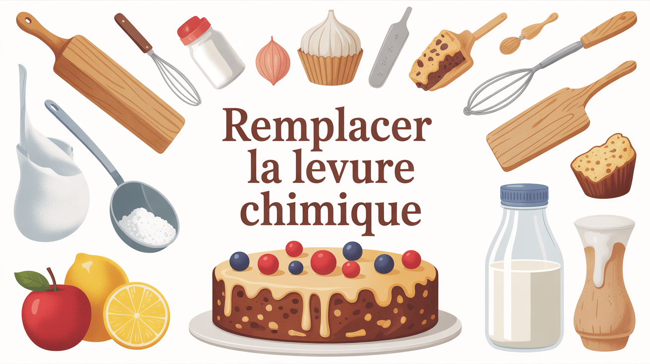 Par quoi remplacer la levure chimique visuel solutions