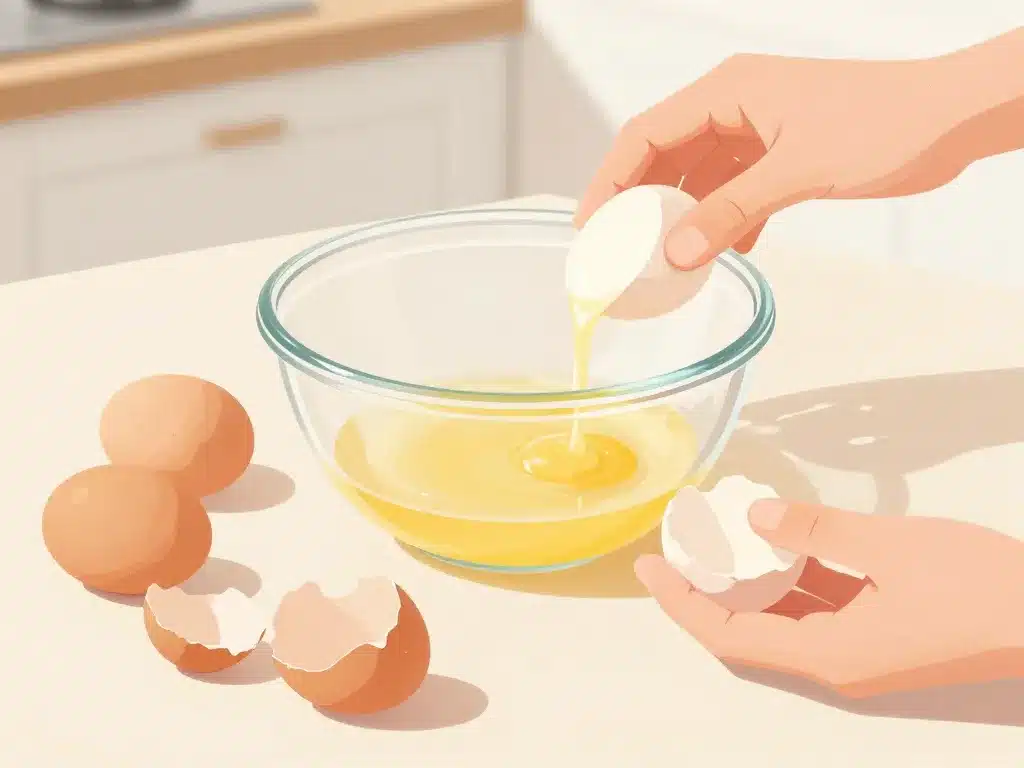 poids d'un blanc d'oeuf comparer tailles sans balance