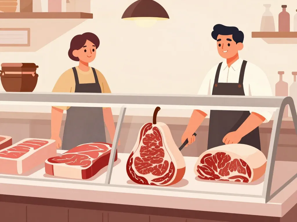 poire de boeuf choisir chez le boucher