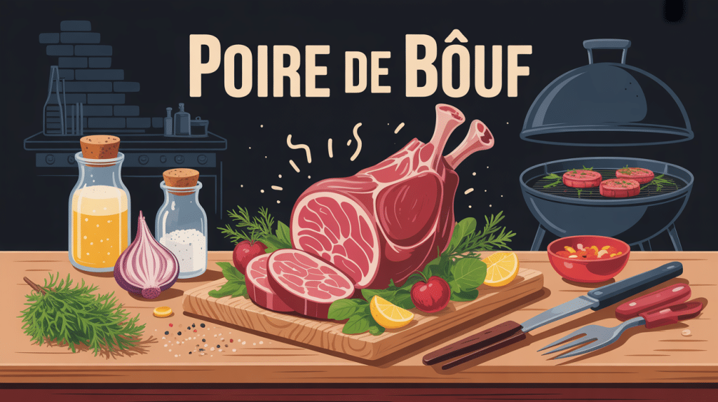 poire de boeuf pièce de viande cuisine