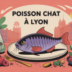 Poisson chat lyon mis en valeur sur assiette raffinée