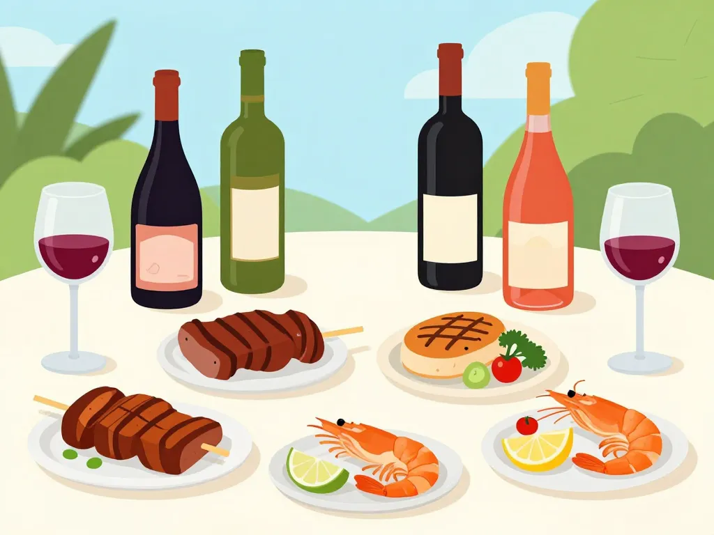 quel vin avec barbecue harmoniser viandes, poissons, vins