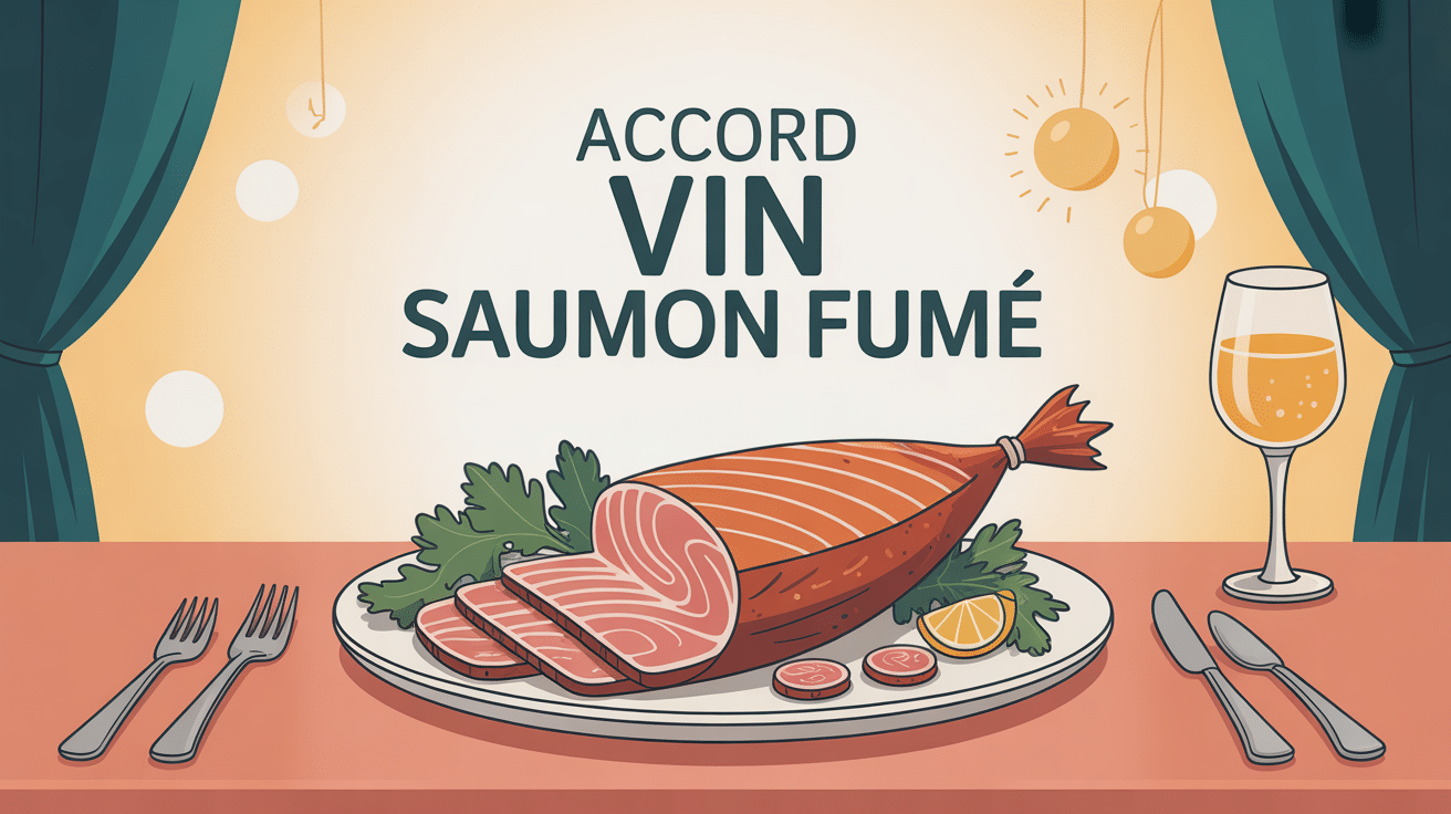Quel vin avec du saumon fumé visuel table raffinée vin blanc