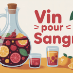 illustration festive quel vin pour la sangria carafe et fruits