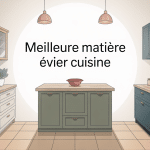 quelle est la meilleure matière pour un évier de cuisine illustration matériaux inox granit résine céramique