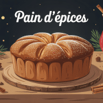recette pain d'épices illustration pain d'épices ambiance Noël
