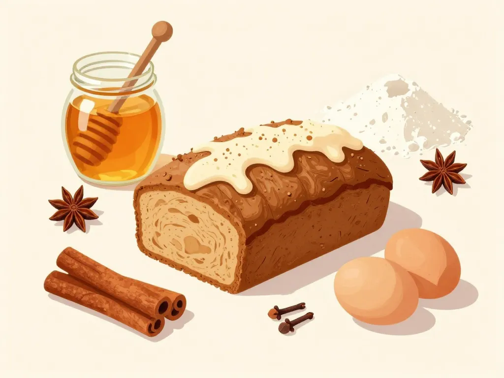 recette pain d'épices ingrédients principaux