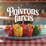 recette poivrons farcis image plat cuisiné convivial
