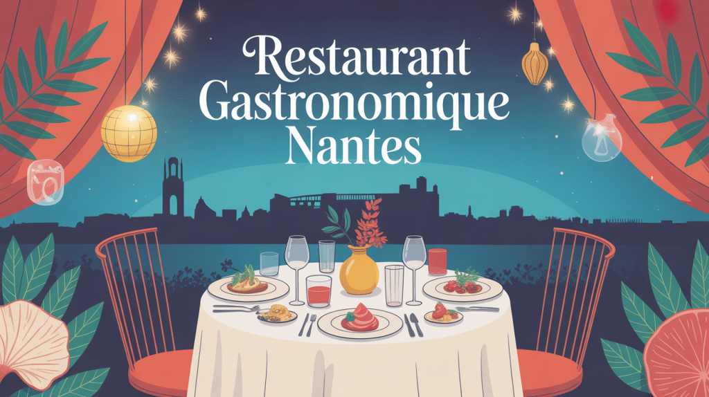 table raffinée restaurant gastronomique nantes vue de dessus