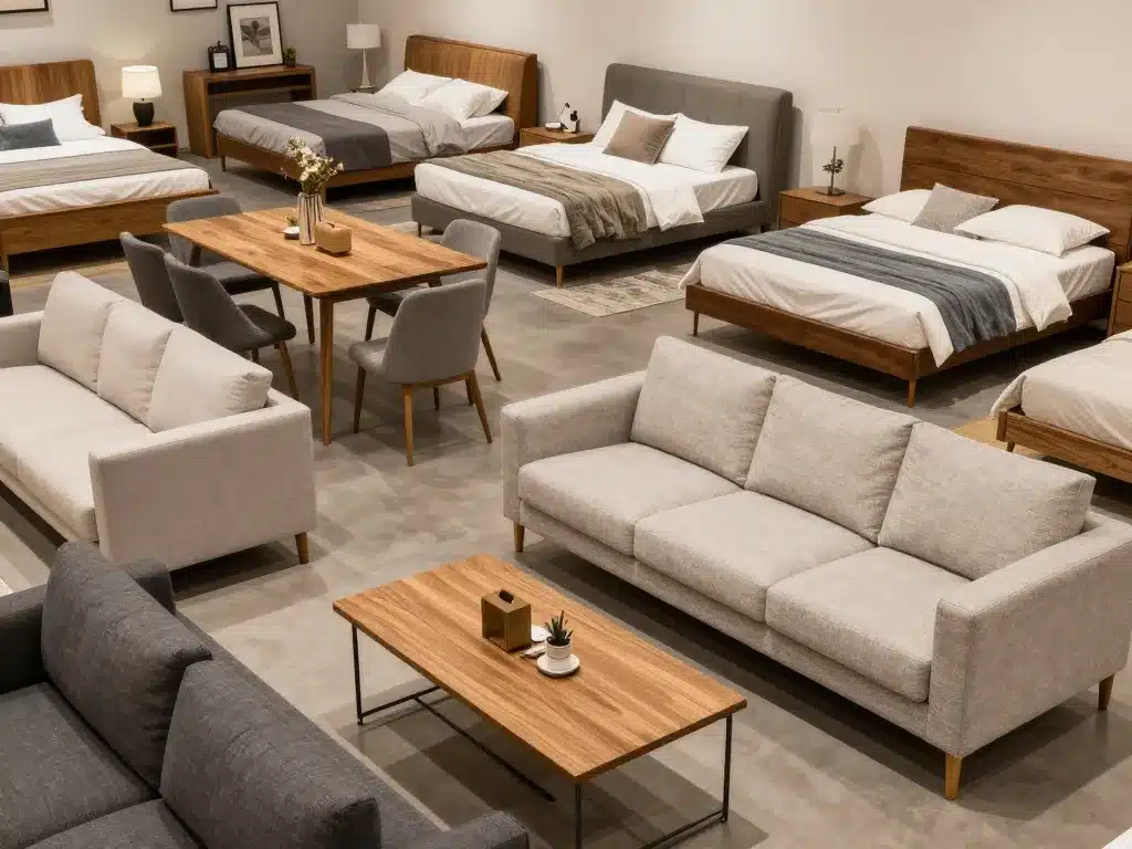 showroom mobilier de france plan de campagne avec styles variés