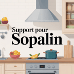 support pour sopalin moderne esthétique