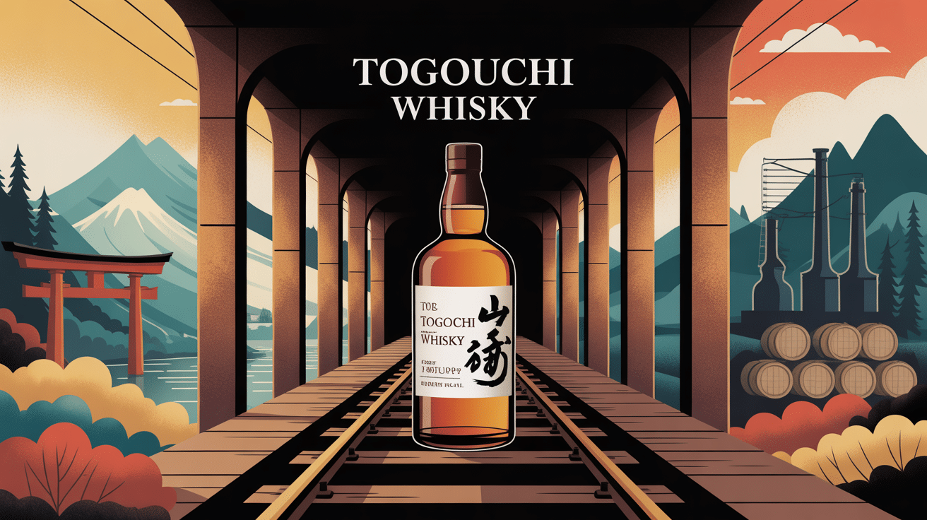 bouteille togouchi whisky tunnel japon europe