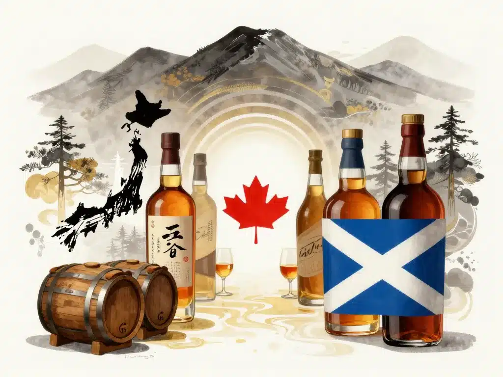 origines togouchi whisky tunnel japon canada ecosse