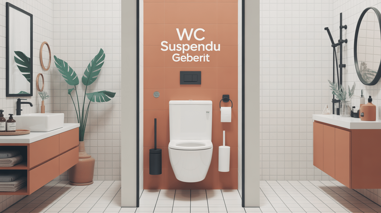 illustration wc suspendu geberit moderne