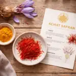 acheter safran filaments poudre bulbe fiche technique