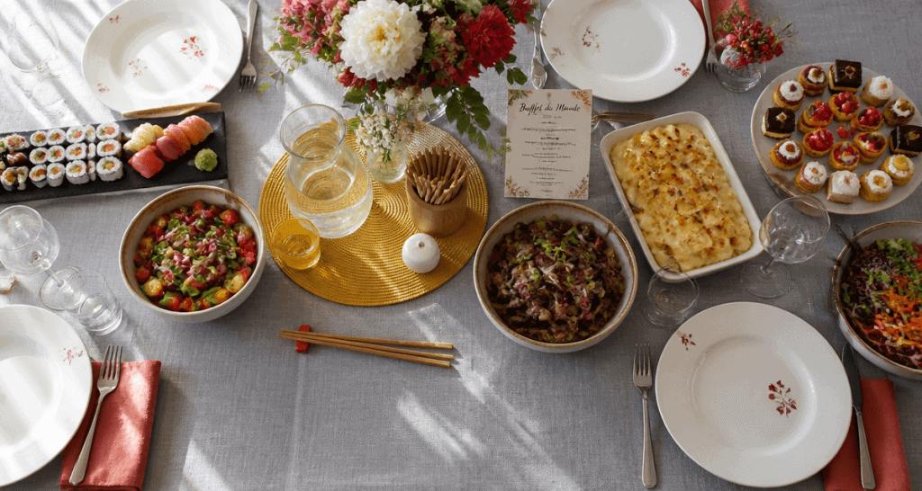 buffet du monde augny plat wok et cuisine traditionnelle