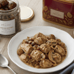 marron en conserve et plat dinde aux marrons